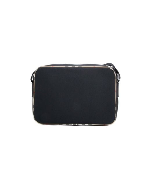 Burberry Black Structured Crossbody Bag For for men