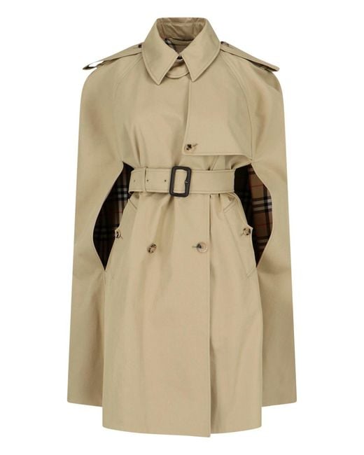 Burberry Natural Cotness Trench Coat