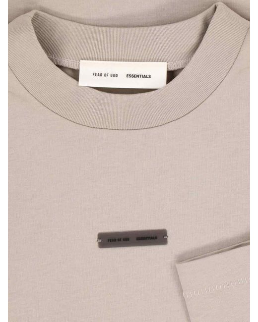 Fear Of God Natural Logo T-Shirt for men