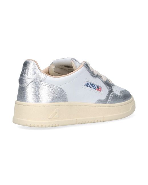 Autry White Sneakers Upper: Cow Leather