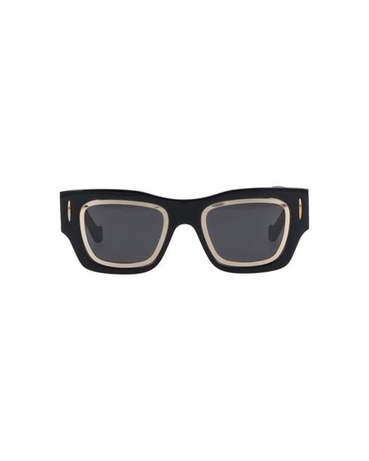Loewe Black 'Cinema Frame' Sunglasses