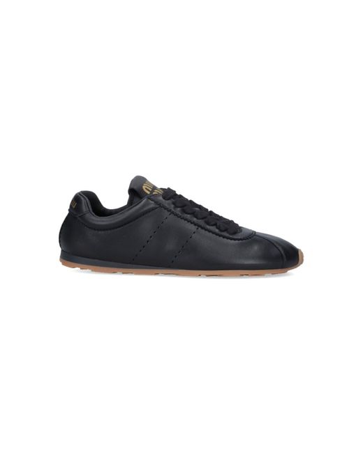 Miu Miu Black Lamb Nappa 'Plume' Sneakers