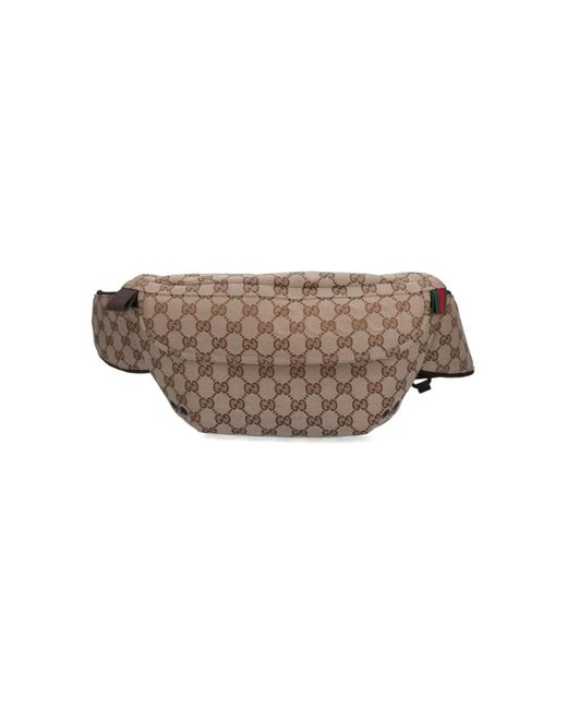 Gucci Gray Small Fanny Pack Gg for men