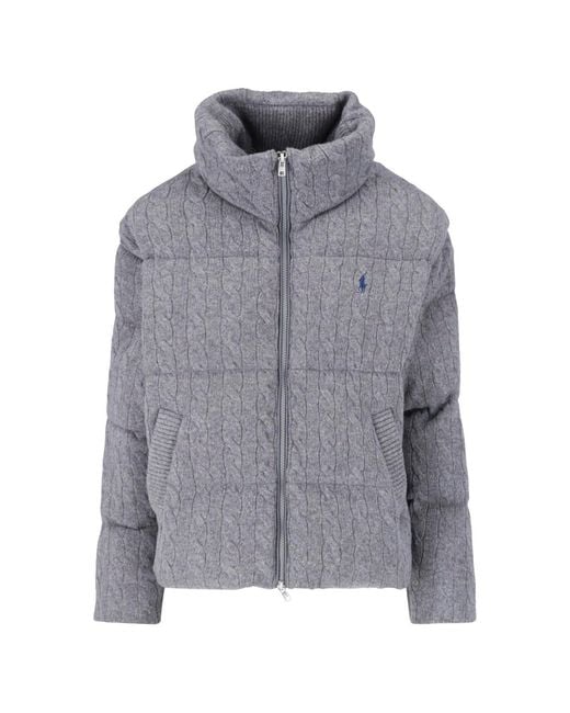 Polo Ralph Lauren Gray Down Jacket