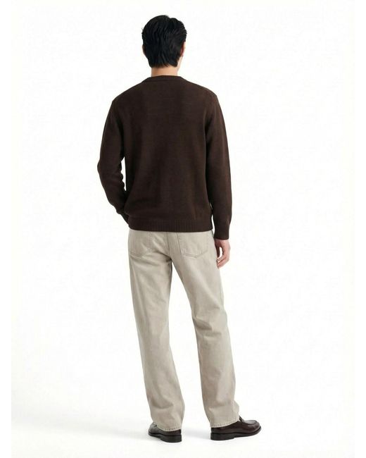 Our Legacy Brown Parlor Organic Cotton Cardigan for men