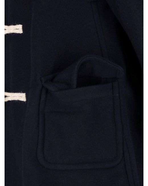 Comme des Garçons Blue Duffle Coat