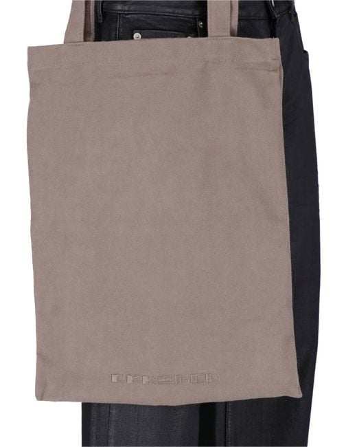 Rick Owens Blue Jeans “Geth Waxed” for men