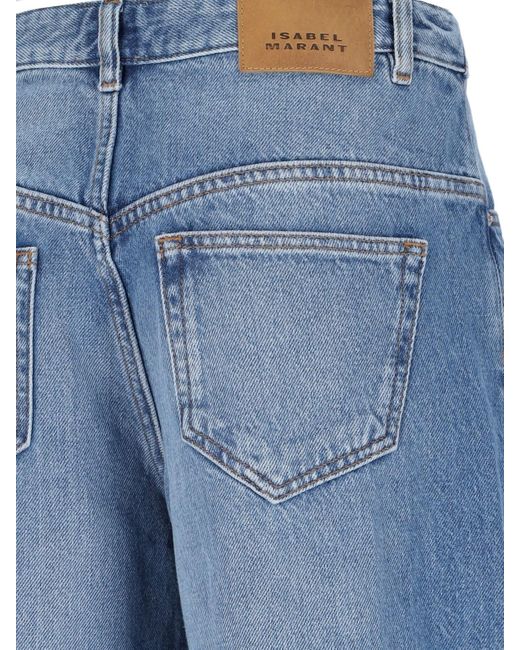 Jeans Palazzo di Isabel Marant in Blue