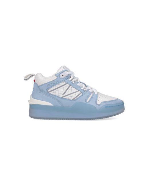 Sneakers Alte "Pivot" di Moncler in Blue