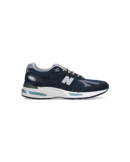 New Balance Blue Sneakers Suede