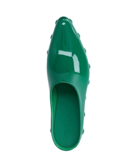 Bottega Veneta Green Mules "Gondola"