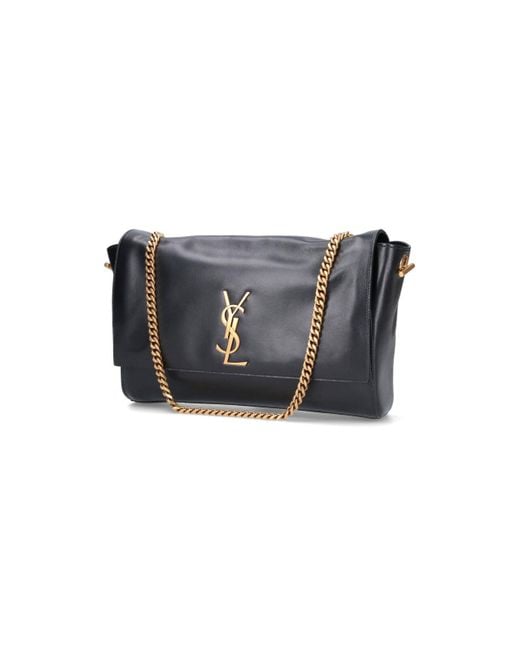 Borsa Reversibile "Kate" di Saint Laurent in Black