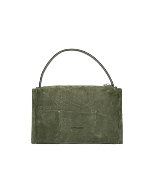 J.W. Anderson Green Small Shoulder Bag "Loafer"