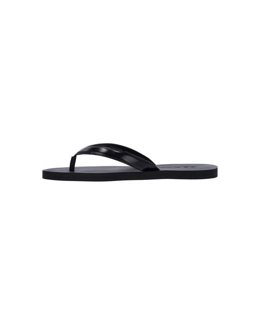Prada White Leather Logo Sandals for men