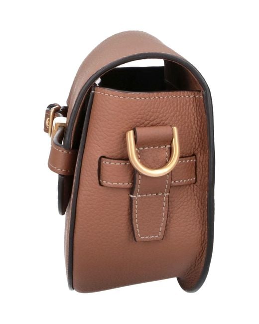 Tod's White Shoulder Bag “T-Signature”