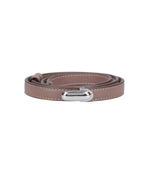 SAVETTE Gray 'Symmetry' Belt