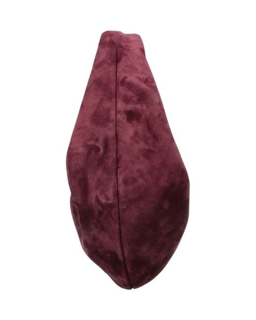 Khaite Purple Medium Hobo Bag "Olivia"