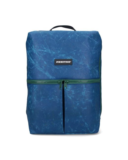 Freitag Blue 'f49 Fringe' Backpack