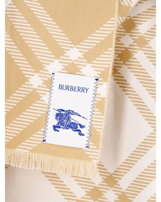Burberry Natural Reversible Cape "Check"