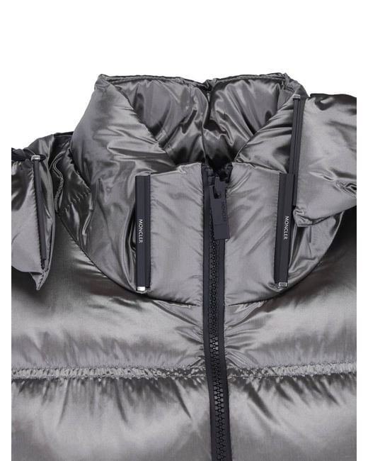 Moncler Gray Down Jacket “Sensation”