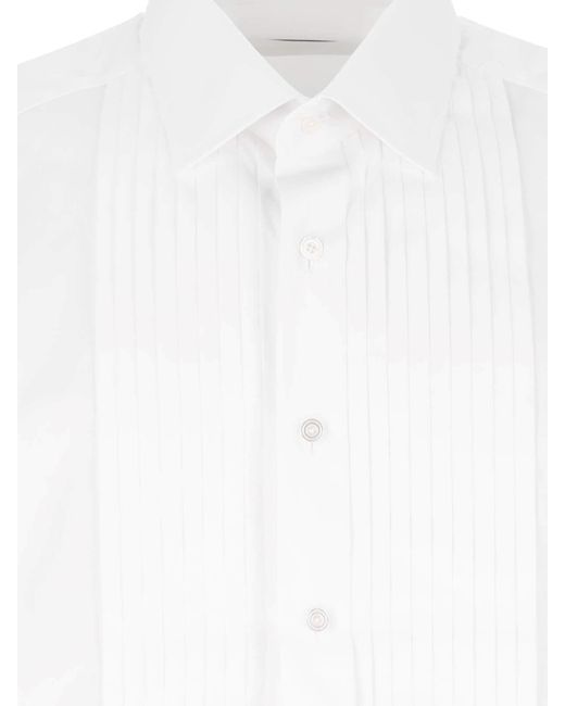 Tom Ford White 'cocktail Voile' Shirt for men
