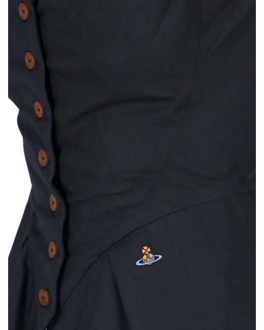 Vivienne Westwood Blue 100% Cotton Top