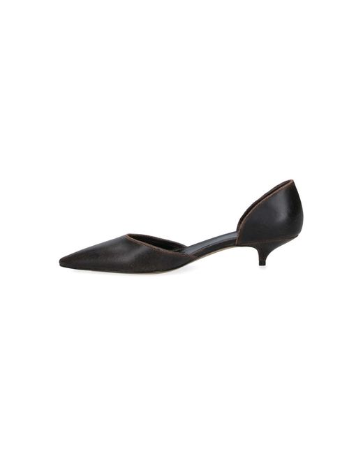 The Row Black Pumps "Liisa D'Orsay"