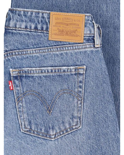Levi's Strauss Blue Straight Jeans "Low Loose Rescued City"
