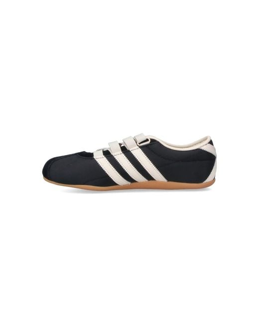 Adidas Black Tokyo-Inspired Lace-Up Sneaker