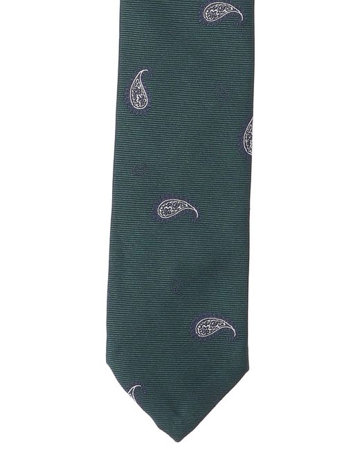 Thom Browne Blue 'Paisley' Tie for men
