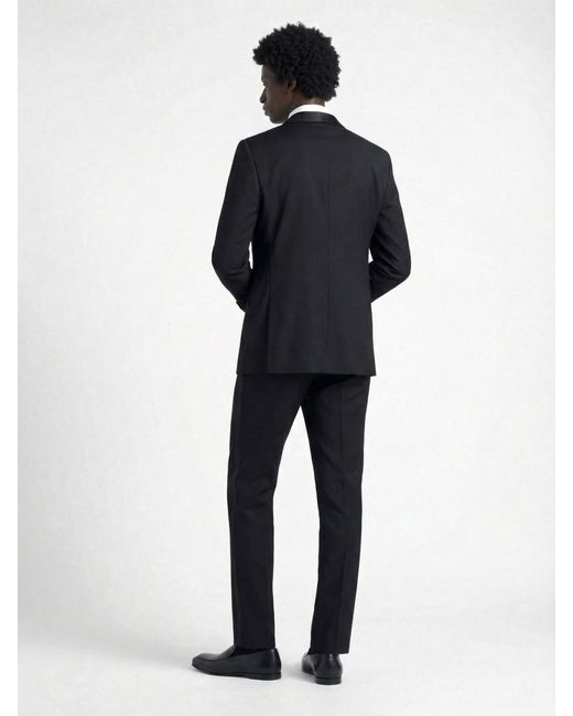 Tom Ford Blue Wool-Blend Stretch Jacket for men