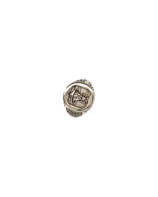 Vivienne Westwood Multicolor Antiqued Skull Star Motif Ring