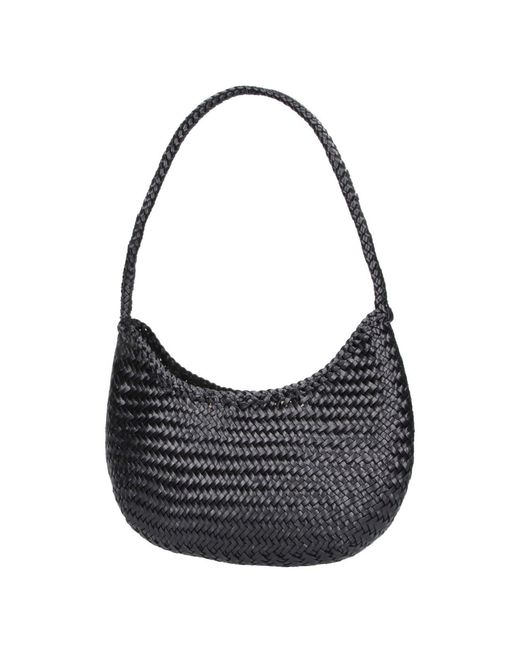 Borsa A Spalla "Nova Luna" di Dragon Diffusion in Gray