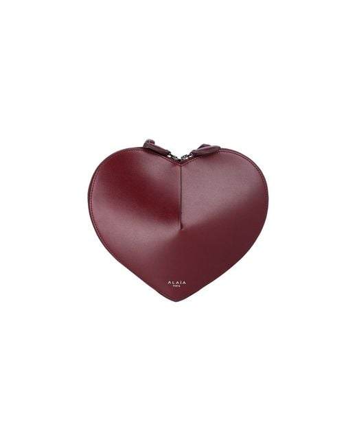Alaïa Purple Mini Bag "coeur"