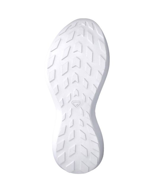 Comme des Garçons White Futuristic Sculpted Sole Mesh Sneakers