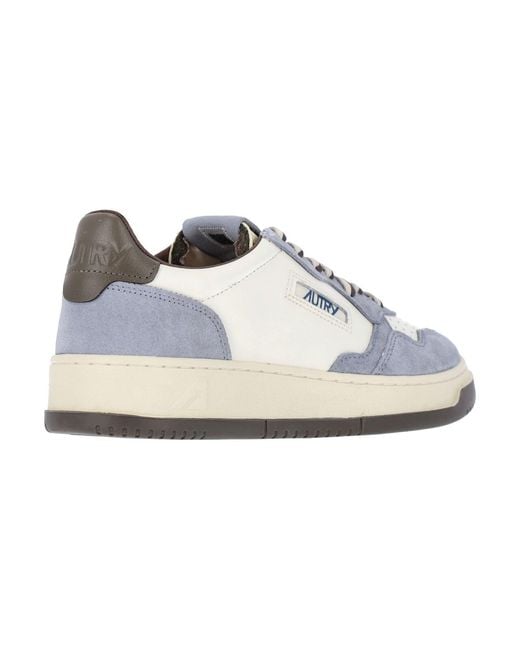 Autry White Leather Sneakers for men