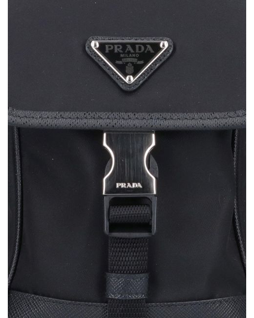 Prada Black Logo Smartphone Case for men