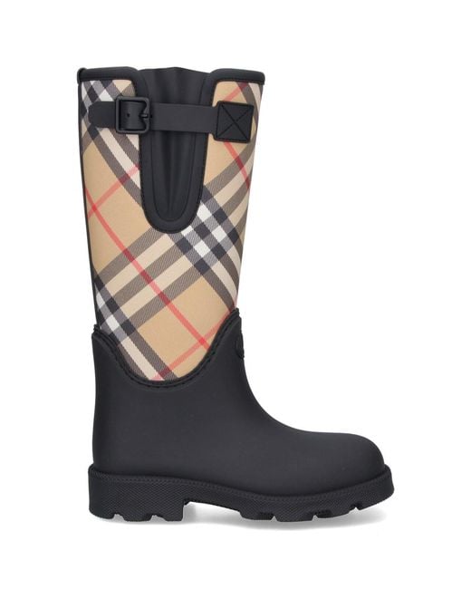 Burberry Black Chelsea Boots