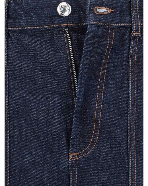Sportmax Blue Straight Jeans