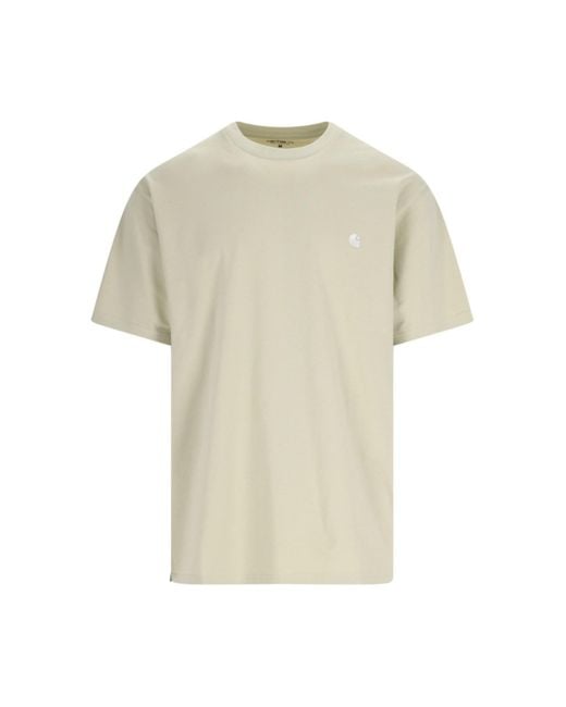 T-Shirt "S/S Madison" di Carhartt in White