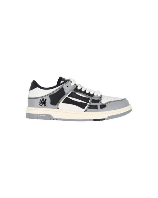 Amiri Black Low-Top Sneakers "Skel" for men