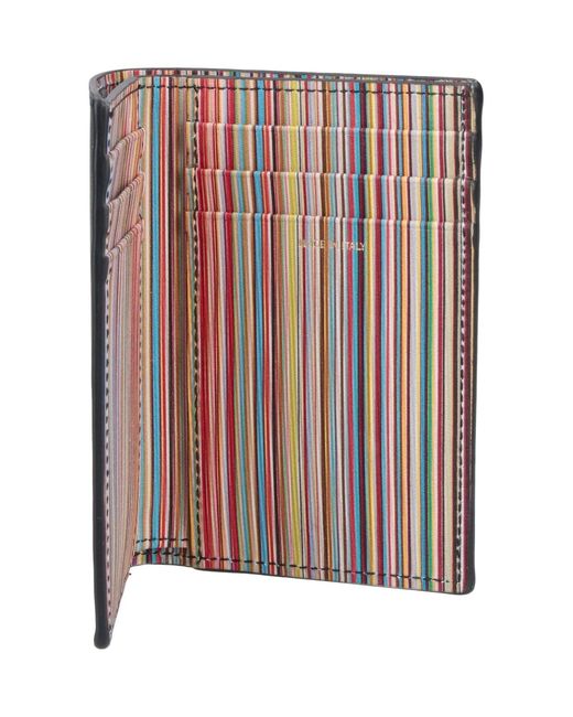 Paul Smith Black Wallets Outer: Calf Leather for men