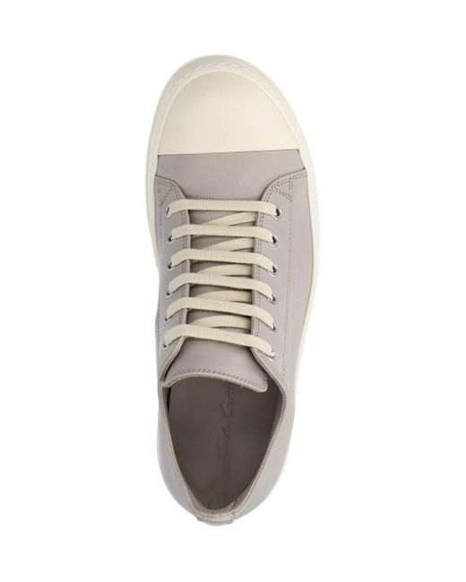 Rick Owens White "lido Low" Sneakers for men