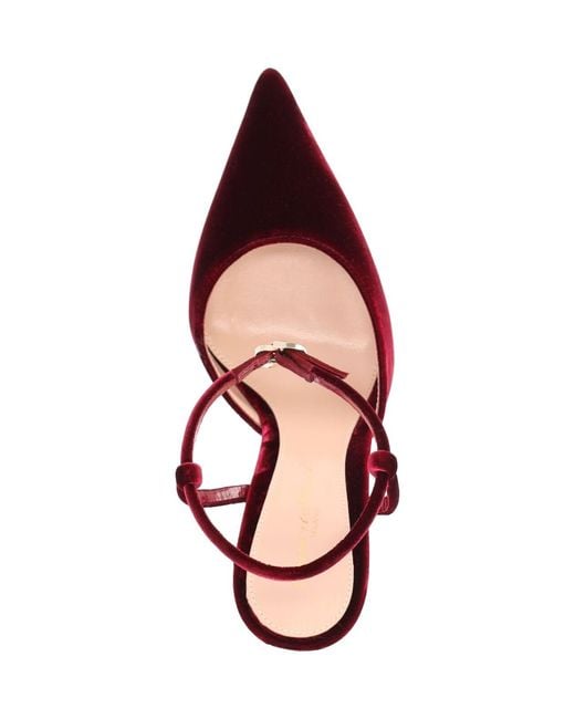 Gianvito Rossi Red Pumps “Mayfair”