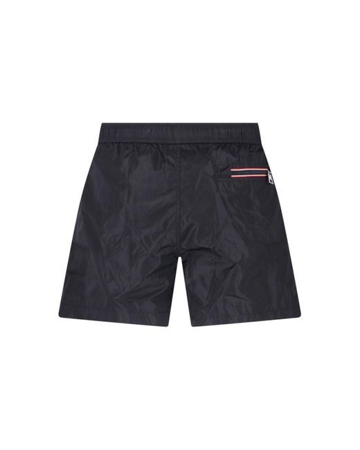 Pantaloncini Costume di Moncler in Blue da Uomo