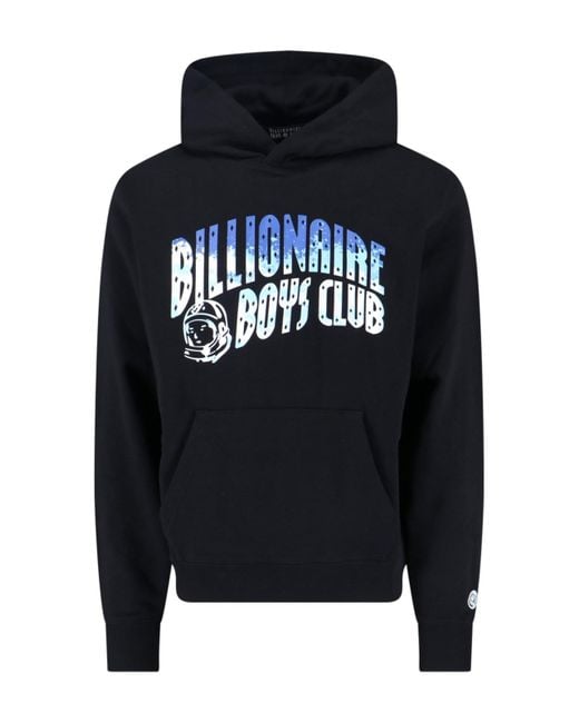 Felpa Cappuccio "Great Wave" di BBCICECREAM in Black da Uomo