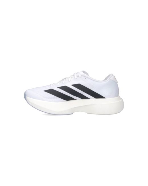 Adidas White Sneakers Fabric