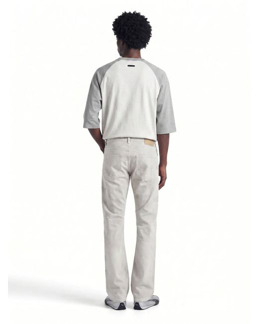 Fear Of God White T-Shirt “Signature Baseball” for men