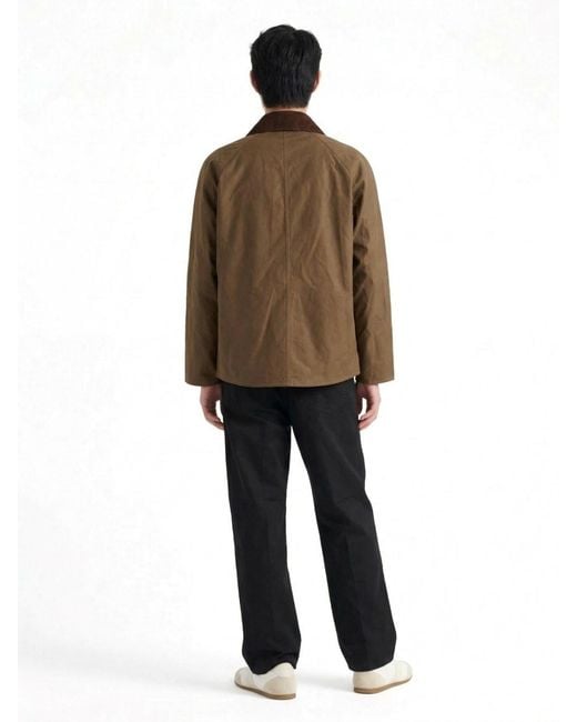 J.W. Anderson Brown Structured Corduroy Collar Cotton Jacket for men