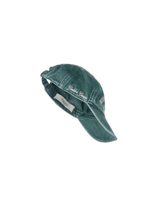 Golden Goose Deluxe Brand Green Baseball Cap Logo for men